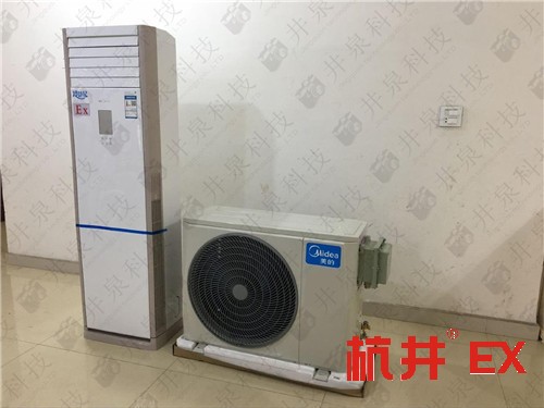 鞭炮倉庫防爆空調(diào)機案例圖
